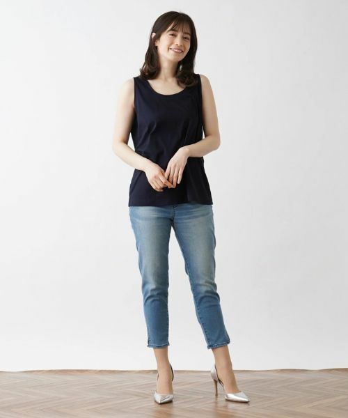 Leilian / レリアン カットソー | ノースリーブカットソー | 詳細18