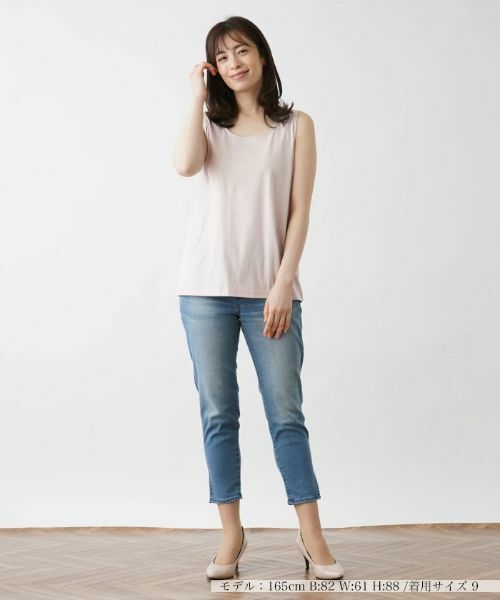 Leilian / レリアン カットソー | ノースリーブカットソー | 詳細4