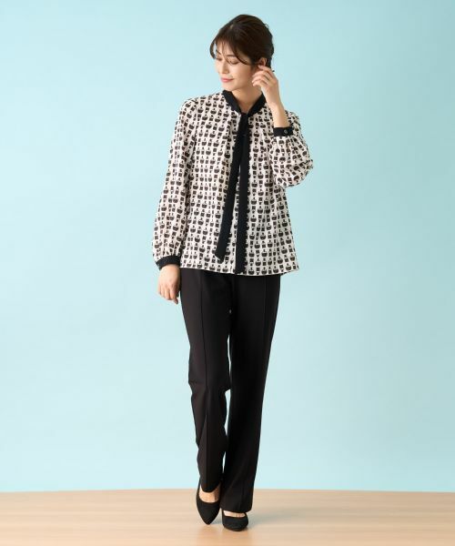 Leilian / レリアン シャツ・ブラウス | 洗えるブラウス【ROCHAS Premiere】 | 詳細15