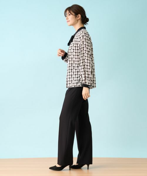 Leilian / レリアン シャツ・ブラウス | 洗えるブラウス【ROCHAS Premiere】 | 詳細17