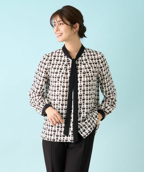 Leilian / レリアン シャツ・ブラウス | 洗えるブラウス【ROCHAS Premiere】 | 詳細2