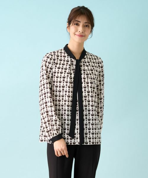 Leilian / レリアン シャツ・ブラウス | 洗えるブラウス【ROCHAS Premiere】 | 詳細3