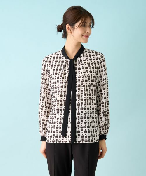 Leilian / レリアン シャツ・ブラウス | 洗えるブラウス【ROCHAS Premiere】 | 詳細4