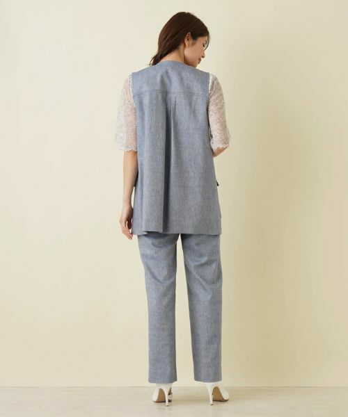 Leilian / レリアン テーラードジャケット | ベスト【ROCHAS Premiere】 | 詳細3