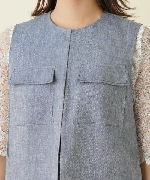 Leilian / レリアン テーラードジャケット | ベスト【ROCHAS Premiere】 | 詳細7