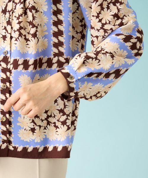 Leilian / レリアン シャツ・ブラウス | 洗えるブラウス【ROCHAS Premiere】 | 詳細15