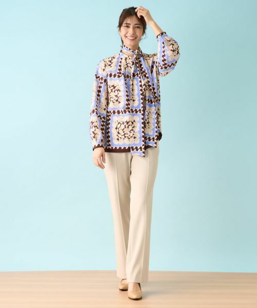 Leilian / レリアン シャツ・ブラウス | 洗えるブラウス【ROCHAS Premiere】 | 詳細2