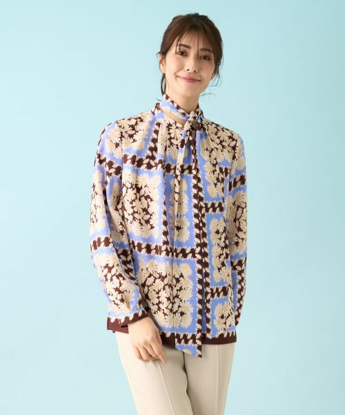 Leilian / レリアン シャツ・ブラウス | 洗えるブラウス【ROCHAS Premiere】 | 詳細4