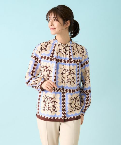 Leilian / レリアン シャツ・ブラウス | 洗えるブラウス【ROCHAS Premiere】 | 詳細7