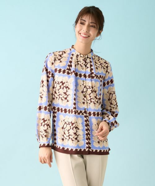 Leilian / レリアン シャツ・ブラウス | 洗えるブラウス【ROCHAS Premiere】 | 詳細8