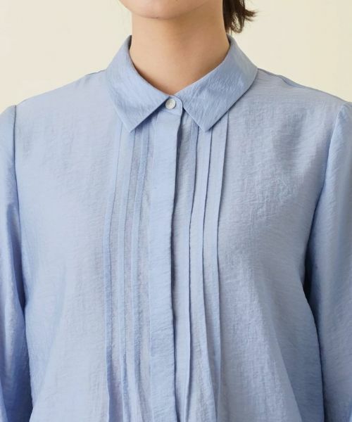 Leilian / レリアン シャツ・ブラウス | フロントタックブラウス【ROCHAS Premiere】 | 詳細10