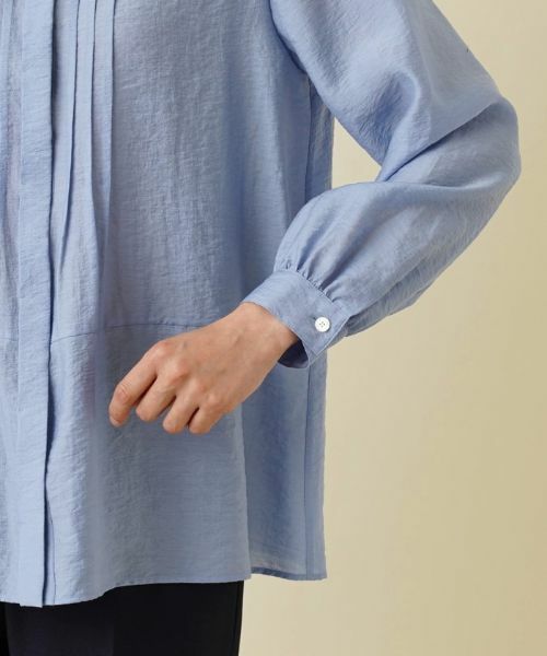 Leilian / レリアン シャツ・ブラウス | フロントタックブラウス【ROCHAS Premiere】 | 詳細12