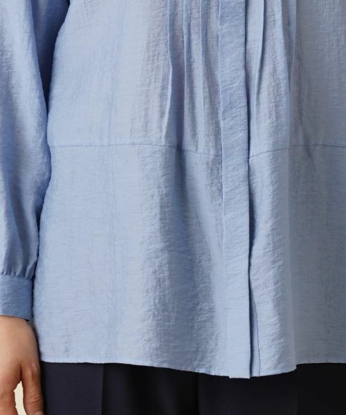 Leilian / レリアン シャツ・ブラウス | フロントタックブラウス【ROCHAS Premiere】 | 詳細14