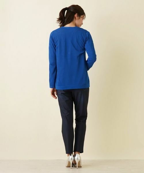 Leilian / レリアン カーディガン・ボレロ | Vネックニットカーディガン【ROCHAS Premiere】 | 詳細3