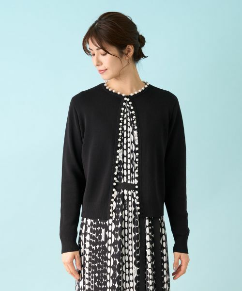 Leilian / レリアン カーディガン・ボレロ | ニットカーディガン【ROCHAS Premiere】 | 詳細1