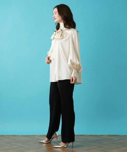 Leilian / レリアン シャツ・ブラウス | シルクボウタイブラウス | 詳細16