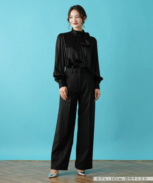 Leilian / レリアン シャツ・ブラウス | シルクボウタイブラウス | 詳細19