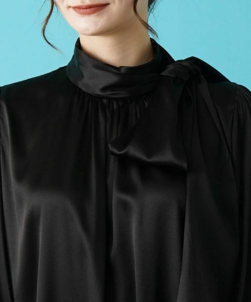 Leilian / レリアン シャツ・ブラウス | シルクボウタイブラウス | 詳細25