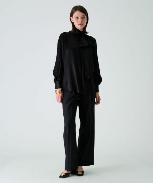Leilian / レリアン シャツ・ブラウス | シルクボウタイブラウス | 詳細3