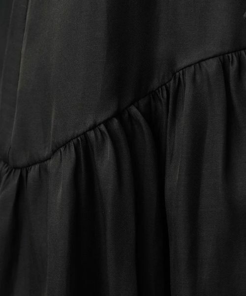 Leilian / レリアン ミニ・ひざ丈スカート | ティアード切り替えフレアスカート | 詳細22