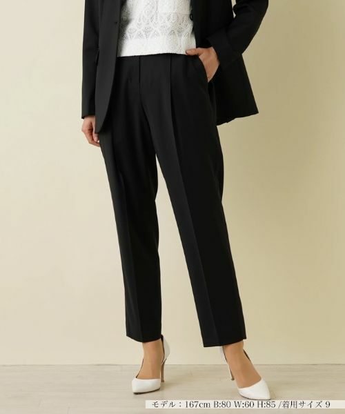 Leilian / レリアン その他パンツ | タックテーパードパンツ | 詳細19