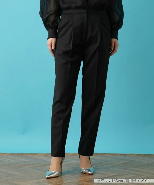 Leilian / レリアン その他パンツ | タックテーパードパンツ | 詳細23