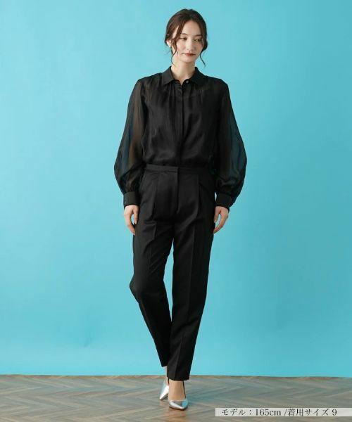 Leilian / レリアン その他パンツ | タックテーパードパンツ | 詳細24