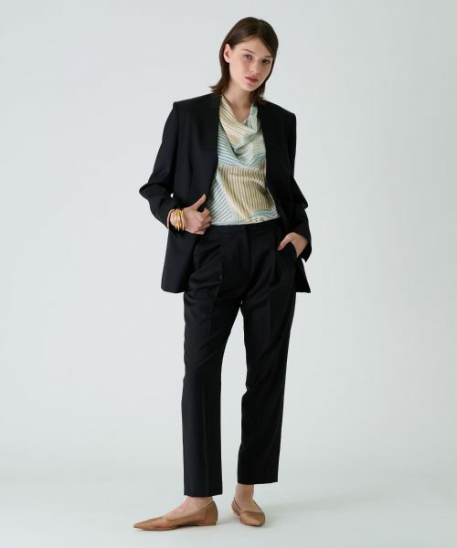 Leilian / レリアン その他パンツ | タックテーパードパンツ | 詳細4