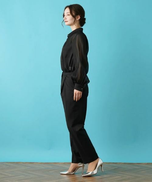 Leilian / レリアン その他パンツ | タックテーパードパンツ | 詳細8