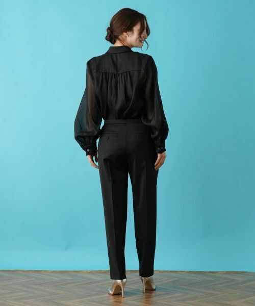 Leilian / レリアン その他パンツ | タックテーパードパンツ | 詳細9