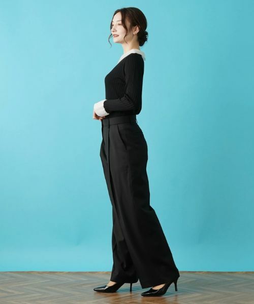 Leilian / レリアン その他パンツ | ワイドパンツ | 詳細9