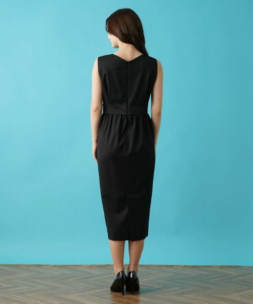 Leilian / レリアン ドレス | 【セレモニー】ストレッチノースリーブワンピース | 詳細13