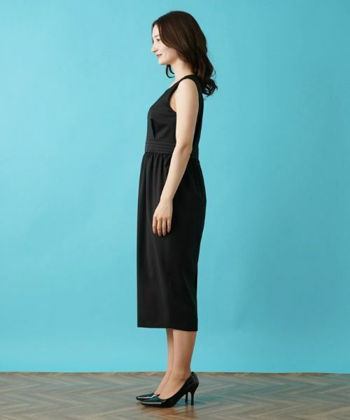 Leilian / レリアン ドレス | 【セレモニー】ストレッチノースリーブワンピース | 詳細15