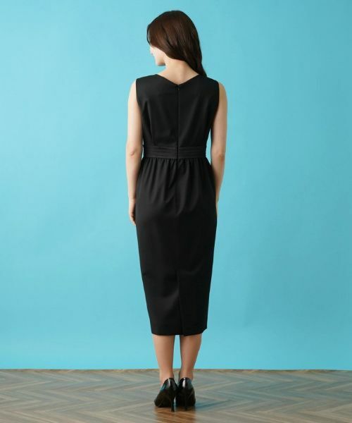 Leilian / レリアン ドレス | 【セレモニー】ストレッチノースリーブワンピース | 詳細16