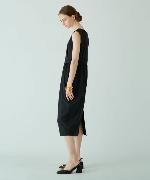 Leilian / レリアン ドレス | 【セレモニー】ストレッチノースリーブワンピース | 詳細5