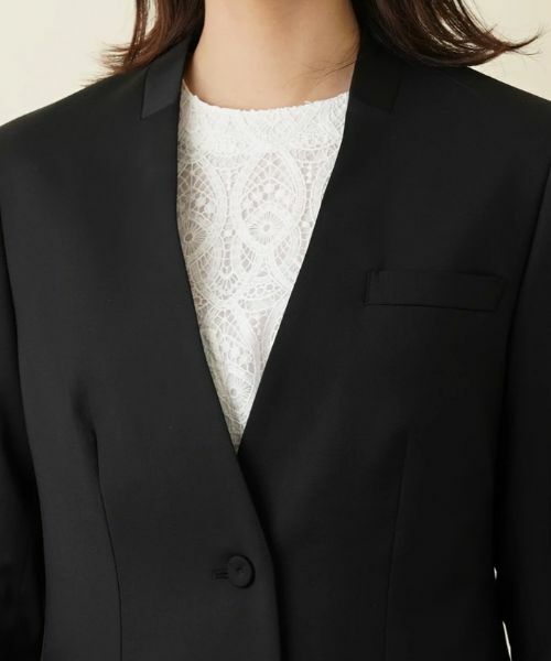 Leilian / レリアン テーラードジャケット | ノーカラージャケット | 詳細16
