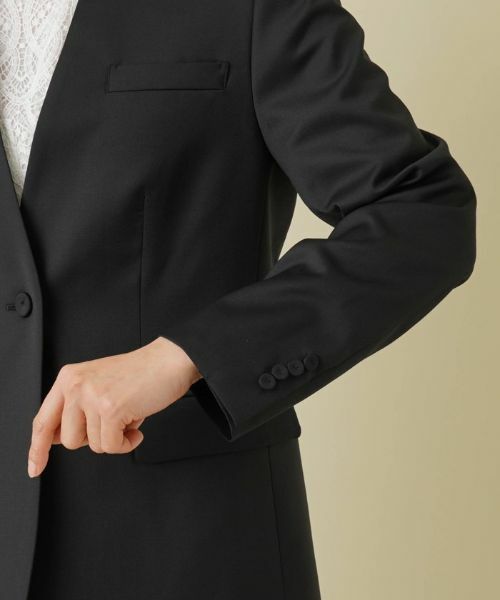 Leilian / レリアン テーラードジャケット | ノーカラージャケット | 詳細18
