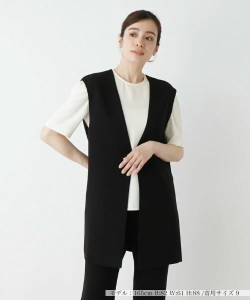 Leilian / レリアン テーラードジャケット | ロングレングスジレ | 詳細4