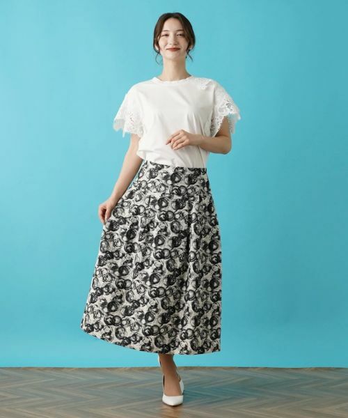 Leilian / レリアン カットソー | フレンチスリーブカットソー | 詳細1