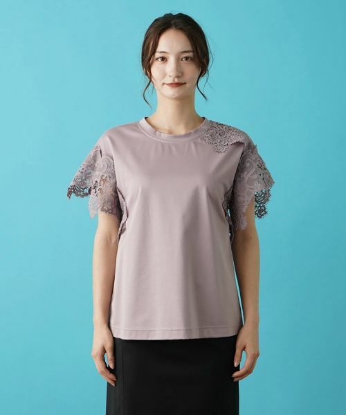 Leilian / レリアン カットソー | フレンチスリーブカットソー | 詳細10