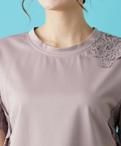 Leilian / レリアン カットソー | フレンチスリーブカットソー | 詳細13