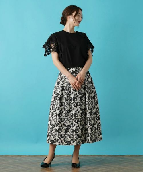 Leilian / レリアン カットソー | フレンチスリーブカットソー | 詳細4