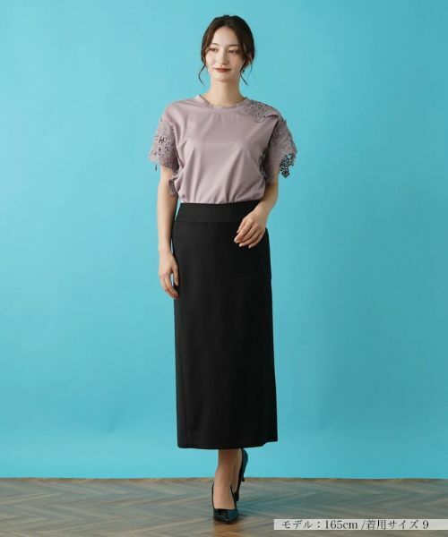 Leilian / レリアン カットソー | フレンチスリーブカットソー | 詳細7