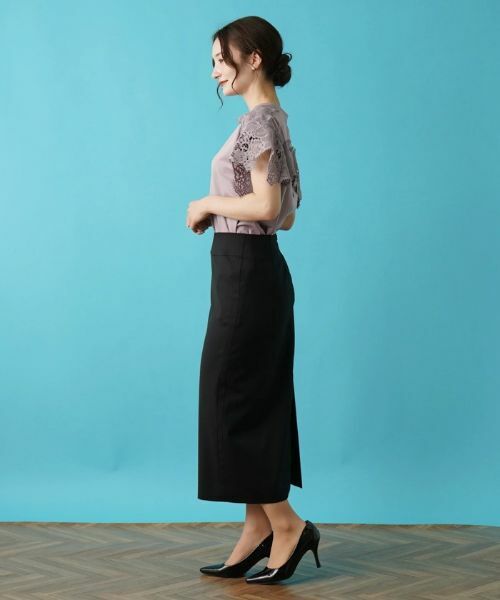 Leilian / レリアン カットソー | フレンチスリーブカットソー | 詳細8