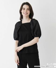 Leilian / レリアン カットソー | ドット柄カットソー