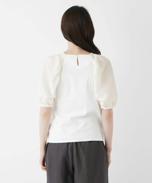 Leilian / レリアン カットソー | ドット柄カットソー | 詳細10