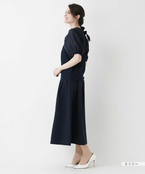 Leilian / レリアン カットソー | ドット柄カットソー | 詳細17