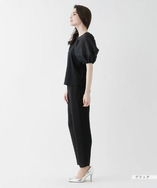 Leilian / レリアン カットソー | ドット柄カットソー | 詳細2