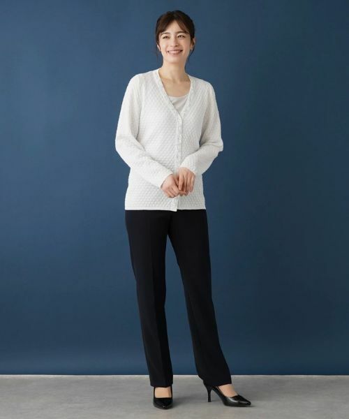 Leilian / レリアン カーディガン・ボレロ | フラワー刺繍カーディガン | 詳細1