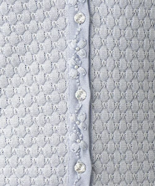 Leilian / レリアン カーディガン・ボレロ | フラワー刺繍カーディガン | 詳細14